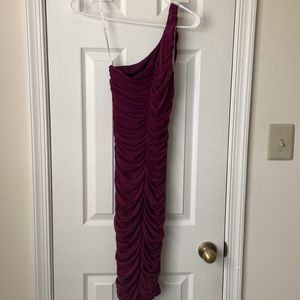Lulu’s deep purple Body Con Dress